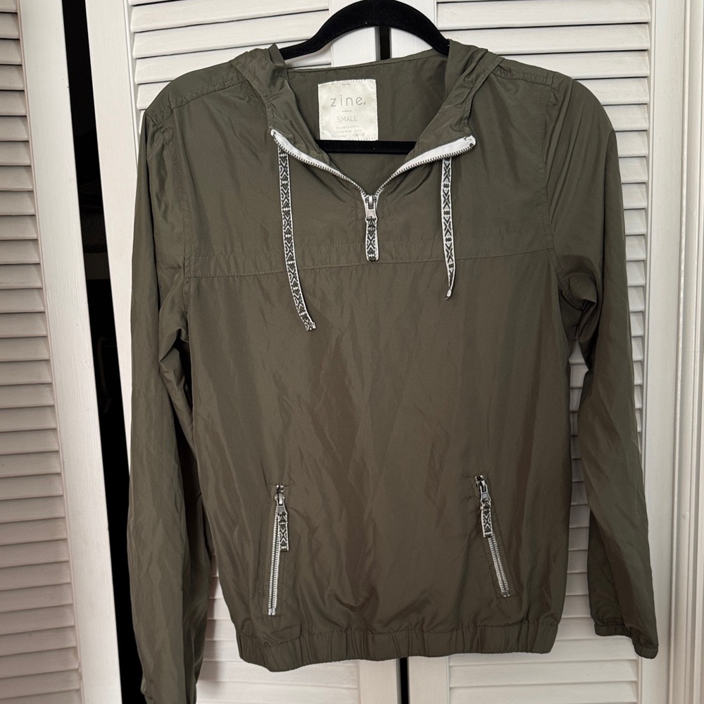 Zine Clothing Khaki Utility Jacket for Women
